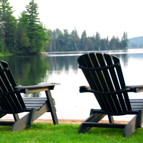 Adirondack Chairs Lakeside Deep Creek Lake